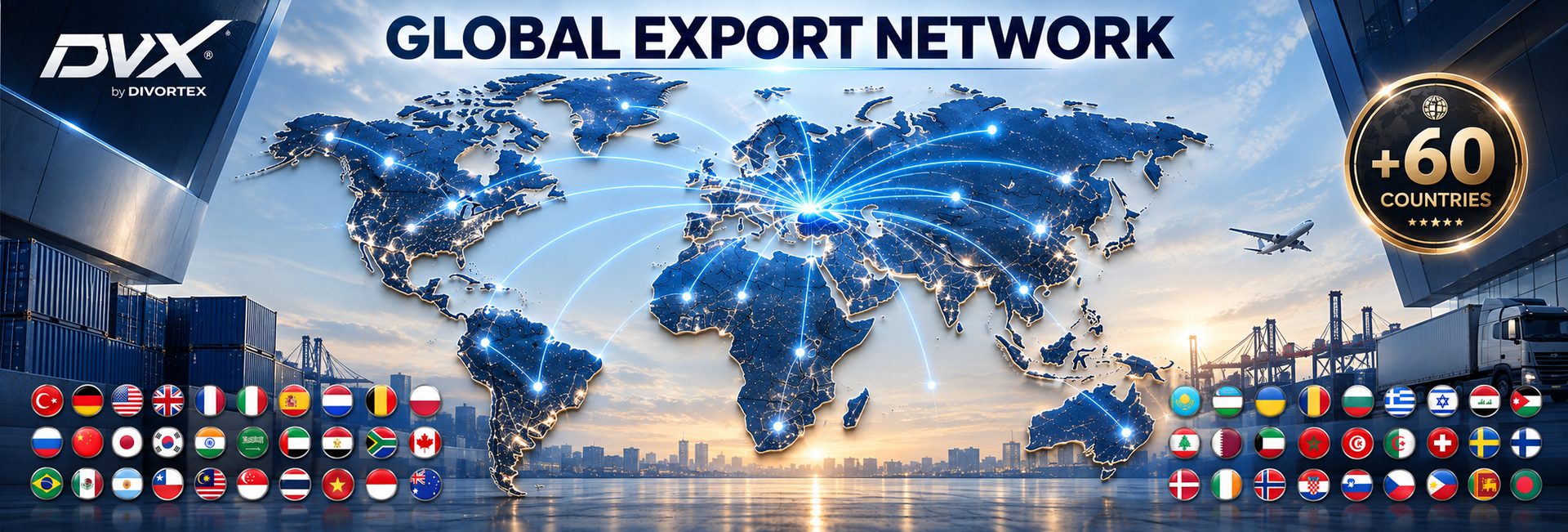 Setkim global export network reaching more than 60 countries